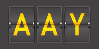 Airport code AAY
