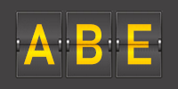 Airport code ABE