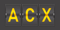 Airport code ACX