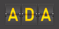 Airport code ADA
