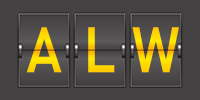 Airport code ALW