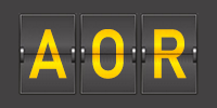 Airport code AOR