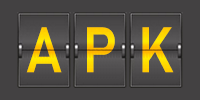 Airport code APK