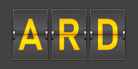 Airport code ARD