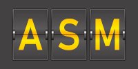 Airport code ASM