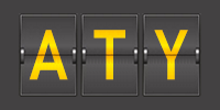 Airport code ATY