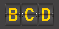 Airport code BCD