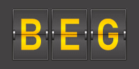 Airport code BEG