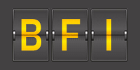 Airport code BFI