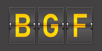 Airport code BGF