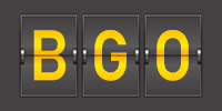 Airport code BGO