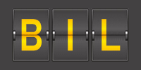 Airport code BIL
