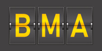 Airport code BMA