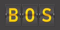 Airport code BOS