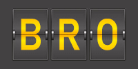 Airport code BRO