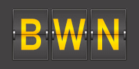 Airport code BWN