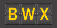 Airport code BWX
