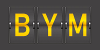 Airport code BYM