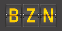 Airport code BZN