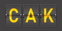 Airport code CAK