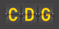 Airport code CDG