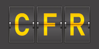 Airport code CFR