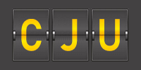 Airport code CJU