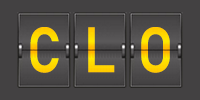 Airport code CLO
