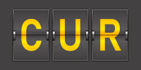 Airport code CUR