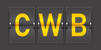 Airport code CWB