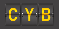 Airport code CYB