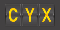 Airport code CYX