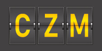 Airport code CZM