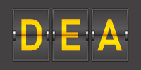 Airport code DEA