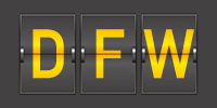 Airport code DFW