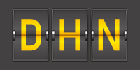 Airport code DHN