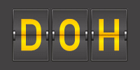 Airport code DOH