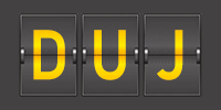 Airport code DUJ
