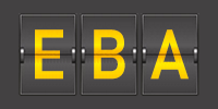 Airport code EBA