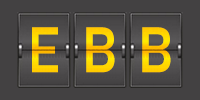 Airport code EBB