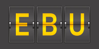 Airport code EBU