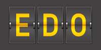 Airport code EDO