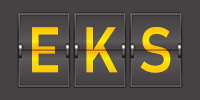 Airport code EKS