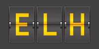 Airport code ELH