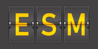 Airport code ESM