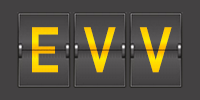 Airport code EVV
