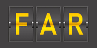 Airport code FAR