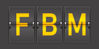 Airport code FBM