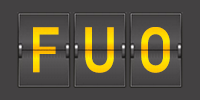 Airport code FUO