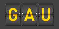 Airport code GAU
